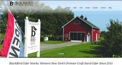Desktop Screenshot of blackbirdciders.com